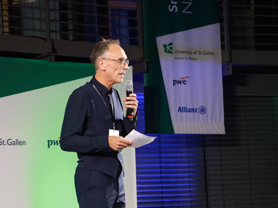 Prof. Dr. Andreas Herrmann, Präsident des Instituts für Mobilität der Universität St. Gallen, bei der Mobility Trailblazers Verleihung 2025